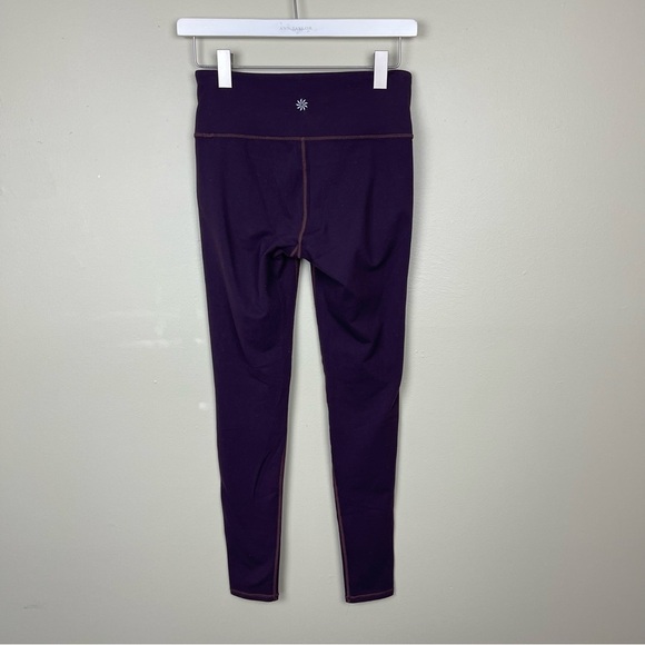 Athleta Purple/Maroon Leggings Size S - Picture 4 of 5